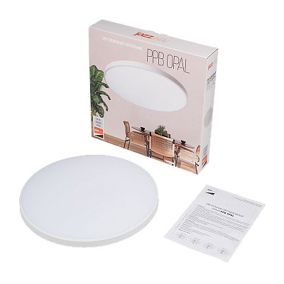 Светильник светодиодный PPB OPAL 36W 4000K WH IP20