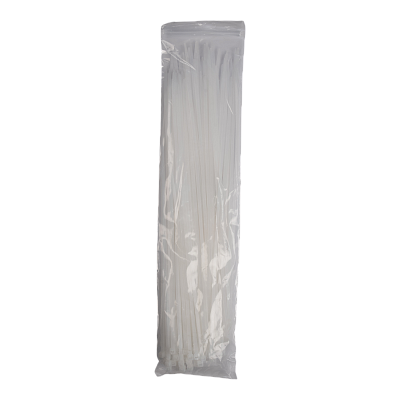 Кабельная стяжка PCT 4,8x400-100WH PA6.6 Jazzway (100 шт/уп)