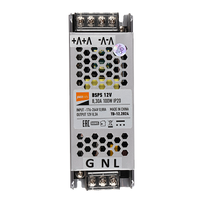 Блок питания IP20 для светодиодной ленты 12V