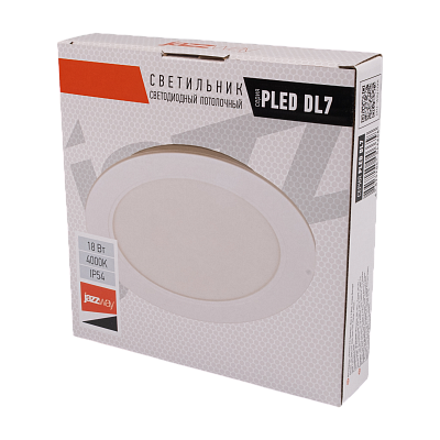 Cветильник светодиодный встраиваемый PLED DL7 18w 4000K WH IP54