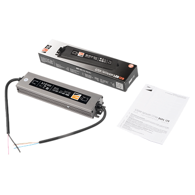 Блок питания IP67 для светодиодной ленты 12V