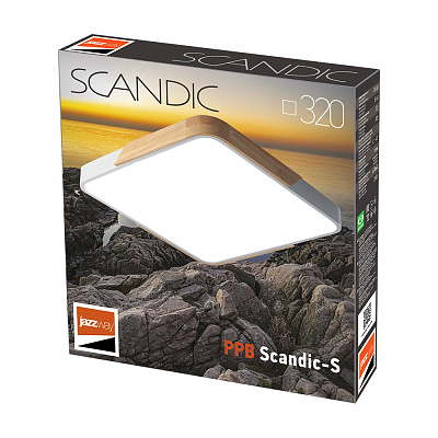 Светильник светодиодный потолочный PPB Scandic-S 24w 4000K WH/W IP20