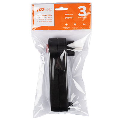 Разветвитель JAZZway AD-3GS-bk