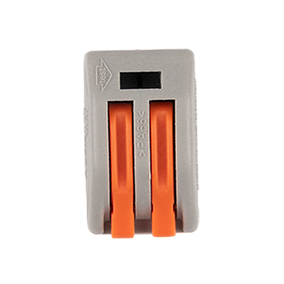 Клемма монтажная СМК PTC-2P 222-412 450V 32A 0,08-2,5(4.0)mm2 /50 шт./ Jazzway