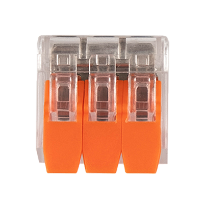 Клемма монтажная СМК PTC-3P 221-413 450V 32A 0,14-4.0mm2 /50 шт./ Jazzway 