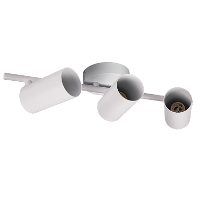 Светильник декоративный под лампу PCL 0403 3xGU10 WH 230V IP20