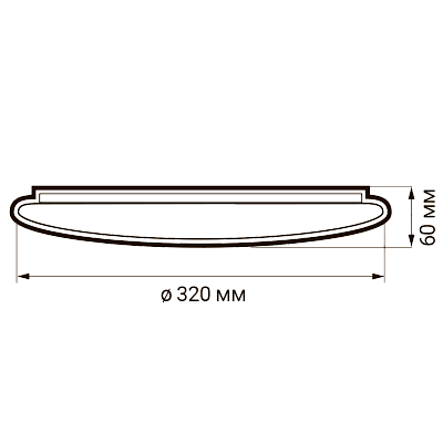 Светильник светодиодный декоративный PPB ASTRA-2 24w 4000K
