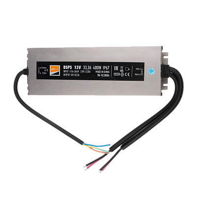 Блок питания IP67 для светодиодной ленты 12V