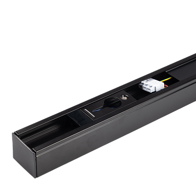 Cветильник накладной PSO-02 40w 4000K BLACK 1200x50 IP40