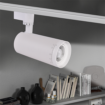 Трековый светильник светодиодный PTR 0728 ZOOM 28w WH