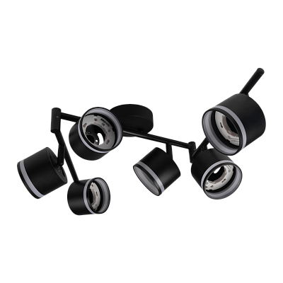 Светильник декоративный под лампу PCL 0906 6xGX53 BL 230V IP20