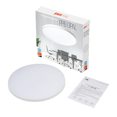 Светильник светодиодный PPB OPAL 36W 6500K WH IP20