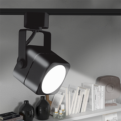 Трековый светильник светодиодный PTR 24 GU10 BL 230V IP20