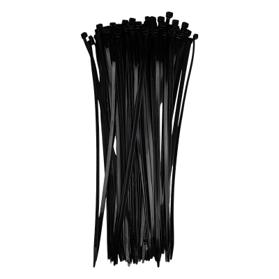 Кабельная стяжка PCT 7,6x400-100BL PA6.6 Jazzway (100 шт/уп)