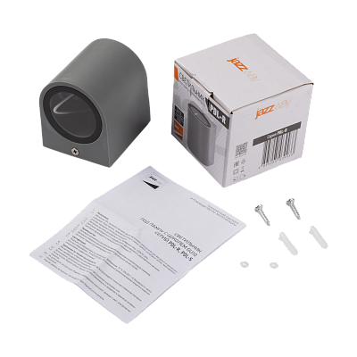 Светильники фасадные PDL-R 72080 GU10 -1 GR 230V IP65