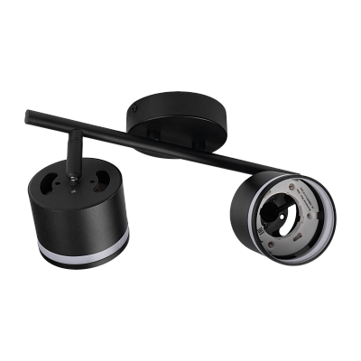 Светильник декоративный под лампу PCL 0702 2xGX53 BL 230V IP20