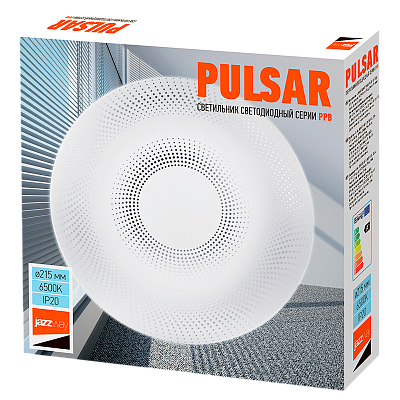Светильник светодиодный настенно-потолочный PPB Pulsar 12w 6500K