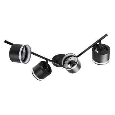 Светильник декоративный под лампу PCL 0804 4xGX53 BL 230V IP20