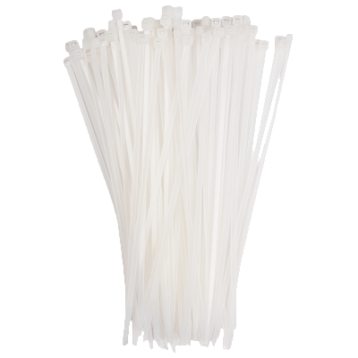 Кабельная стяжка PCT 3,6x180-100WH PA6.6 Jazzway (100 шт/уп) 