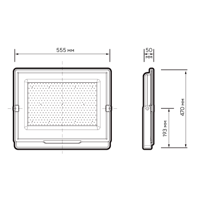 Прожектор светодиодный PFL-C3 400w