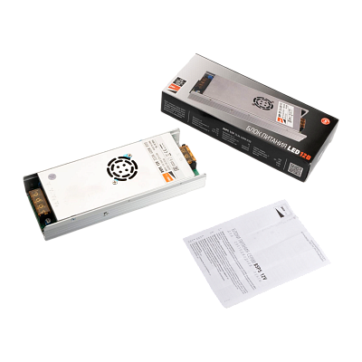 Блок питания IP20 для светодиодной ленты 12V
