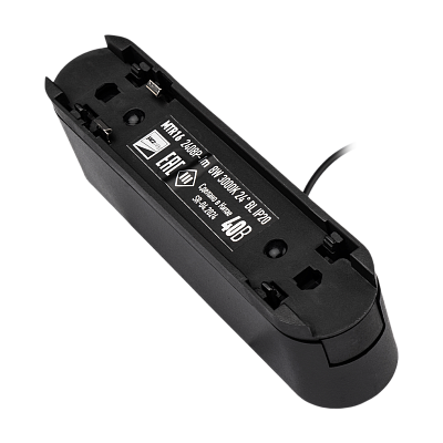Низковольтный трековый светильник MTR16 2408P-1m 8W 3000K 24° BL IP20