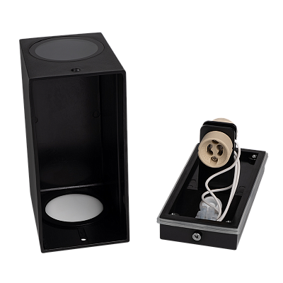 Светильники фасадные PDL-R 72150 GU10 -2 BL 230V IP65