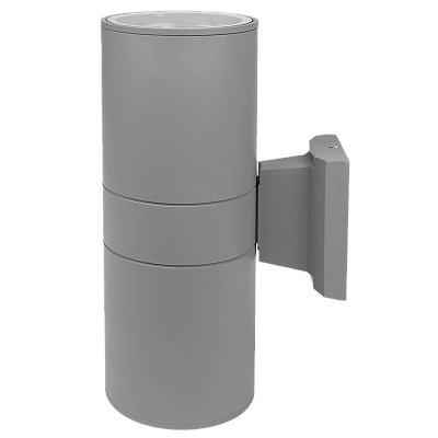 Светильник светодиодный фасадный PWL-300110/30D 2x9w 6500K GR IP65