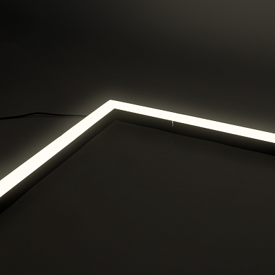 Cветильник накладной PSO-02 L 16W 4000K BLACK IP40 