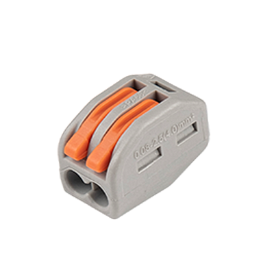 Клемма монтажная СМК PTC-2P 222-412 BL/10 450V 32A 0,08-2,5(4.0)mm2 / 10шт. / Jazzway