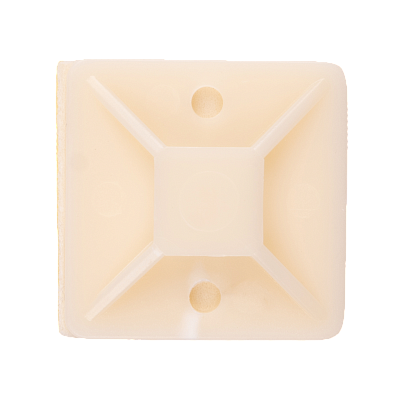 Площадка под кабельную стяжку PCP-SG 40x40-100WH PA6.6 Jazzway (100 шт/уп) 