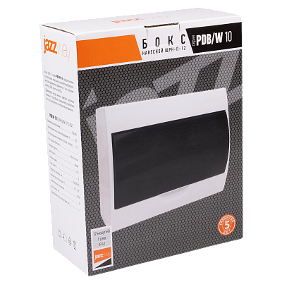 Распределительный бокс PDB/W 1012 WH (ЩРН-П-12) IP41