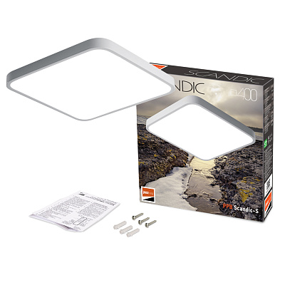 Светильник светодиодный потолочный PPB Scandic-S 54w 4000K WH IP20
