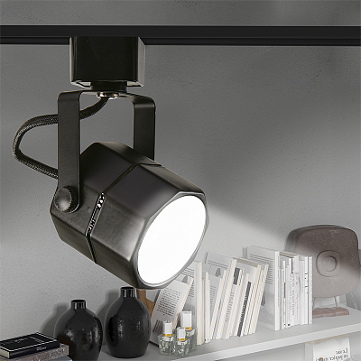 Трековый светильник светодиодный PTR 25 GU10 BL 230V IP20