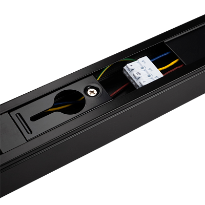 Cветильник накладной PSO-02 50w 4000K BLACK 1500x50 IP40
