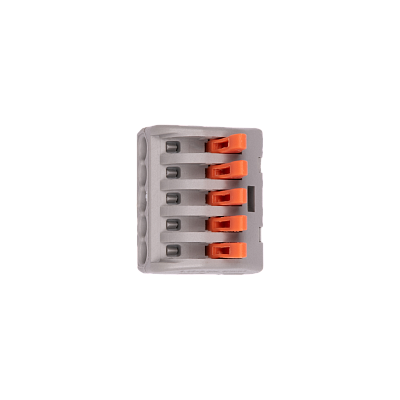 Клемма монтажная СМК PTC-5P 222-415 BL/5 450V 32A 0,08-2,5(4.0)mm2 / 5 шт./ Jazzway 