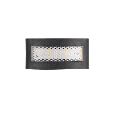 Светильник светодиодный настенный PWL-81170 6W+4W 3000K BL 230V IP54