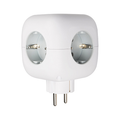 Разветвитель JAZZway AC-3UGS-wh