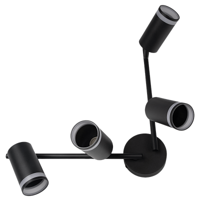 Светильник декоративный под лампу PCL 0204 4xGU10 BL 230V IP20