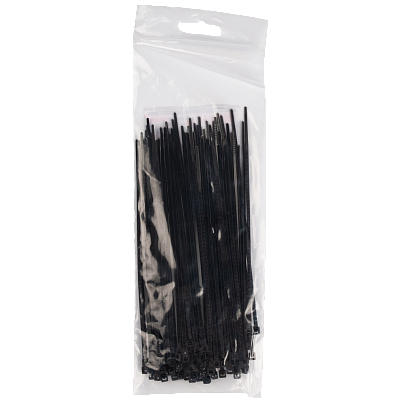 Кабельная стяжка PCT 2,5x150-100BL PA6.6 Jazzway (100 шт/уп) 