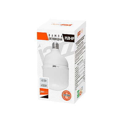 Лампа светодиодная высокой мощности PLED-HP-T120 40w 4000K E27/E40