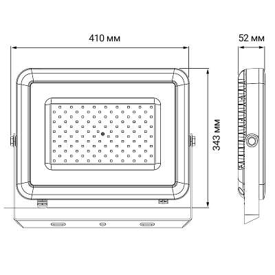 Прожектор светодиодный пылевлагозащищенный серии PFL-S2 200w