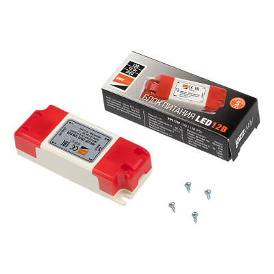 Блок питания IP20 для светодиодной ленты 12V