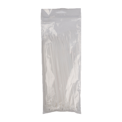 Кабельная стяжка PCT 4,8x180-100WH PA6.6 Jazzway (100 шт/уп)