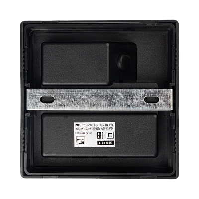 Светильник фасадный PWL 115115/02 GX53 BL 230V IP54