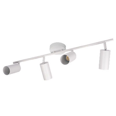 Светильник декоративный под лампу PCL 0404 4xGU10 WH 230V IP20 