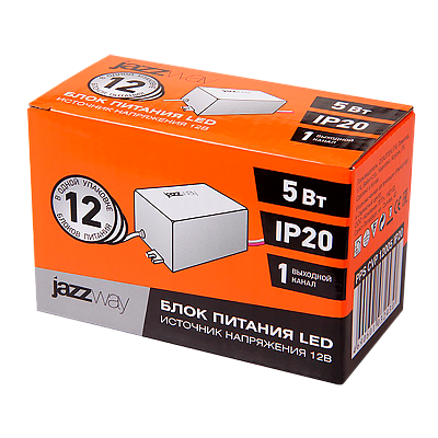 Блок питания IP20 для светодиодной ленты 12V