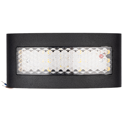 Светильник светодиодный настенный PWL-81170 6W+4W 4000K BL 230V IP54