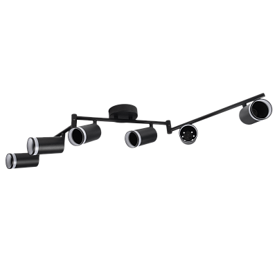 Светильник декоративный под лампу PCL 0306 6xGU10 BL 230V IP20