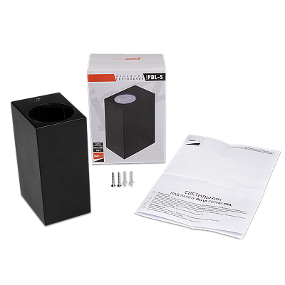 Светильники фасадные PDL-R 72150 GU10 -2 BL 230V IP65